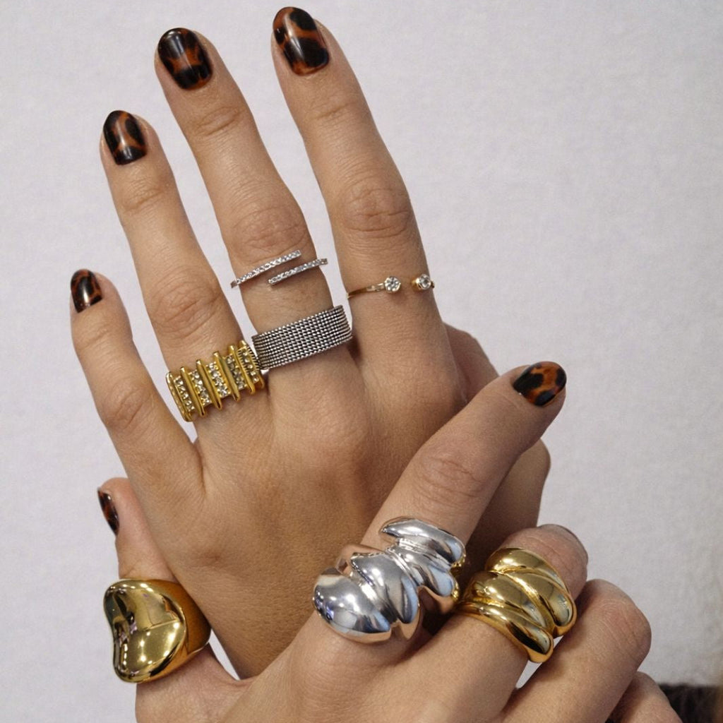 Anillo Gota Plata