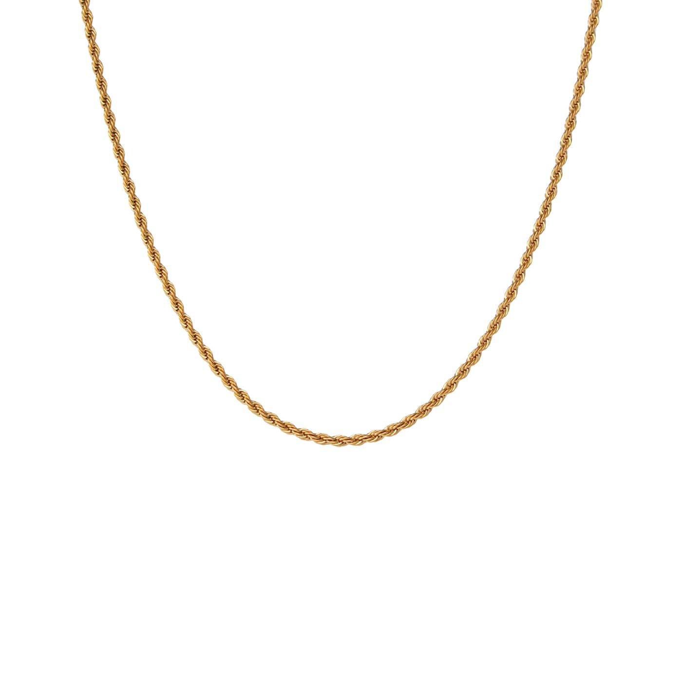 Cadena Cuerda Oro