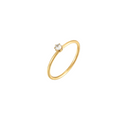 Anillo Circonita Oro