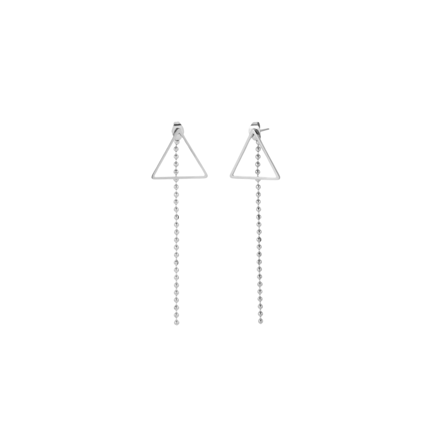 Pendiente Triángulo Plata