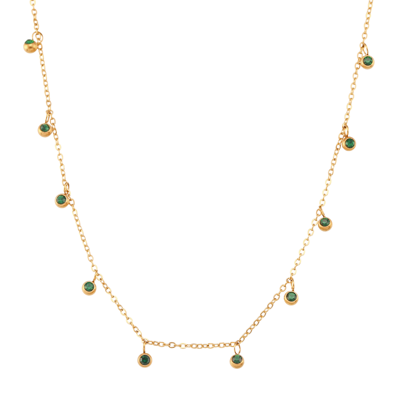 Colgante Circonita Esmeralda