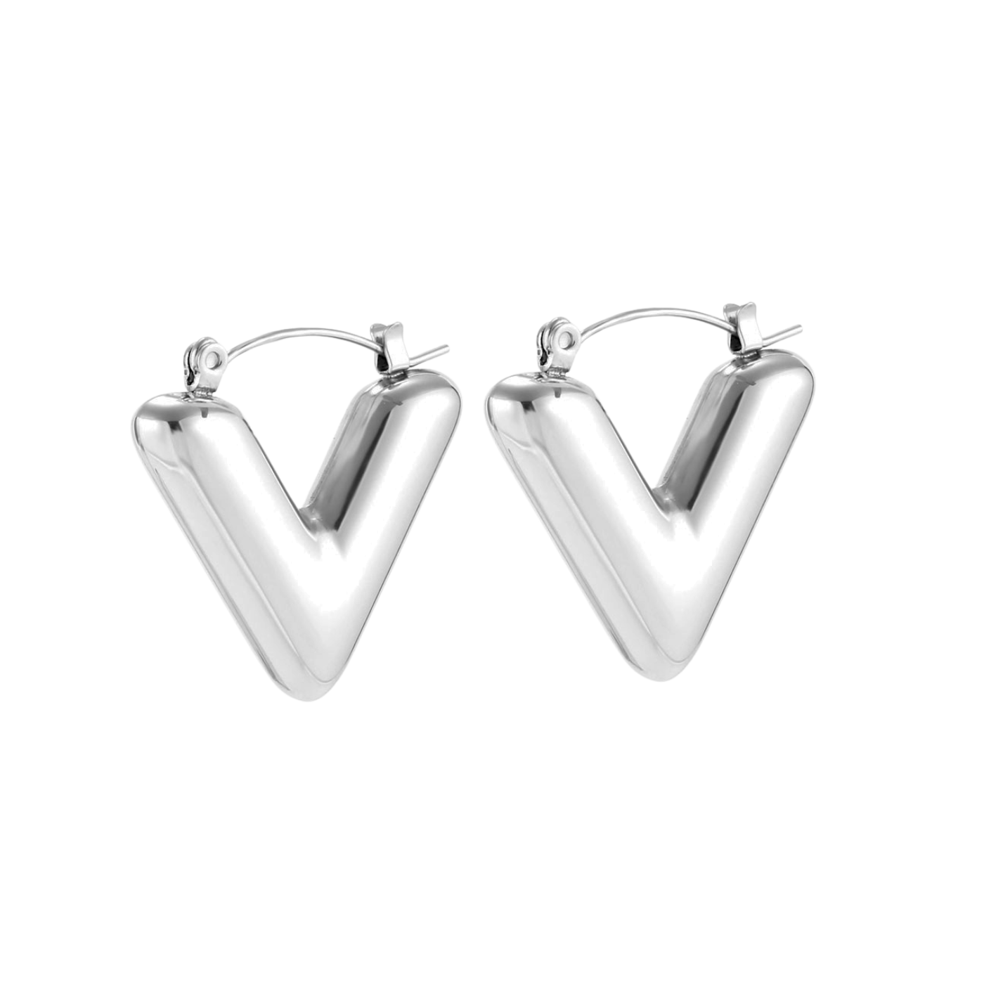 Pendiente V Plata