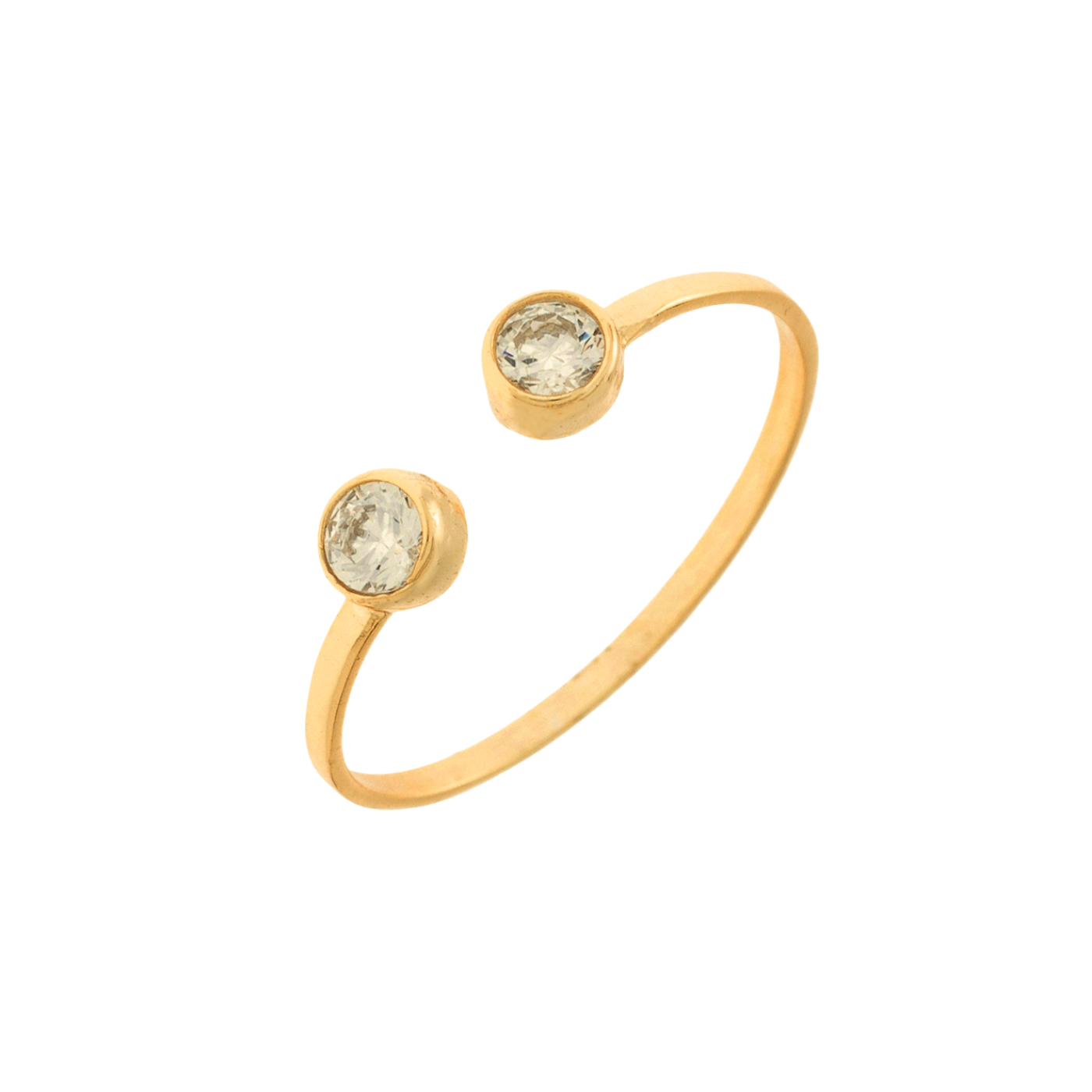 Anillo Brillante Oro