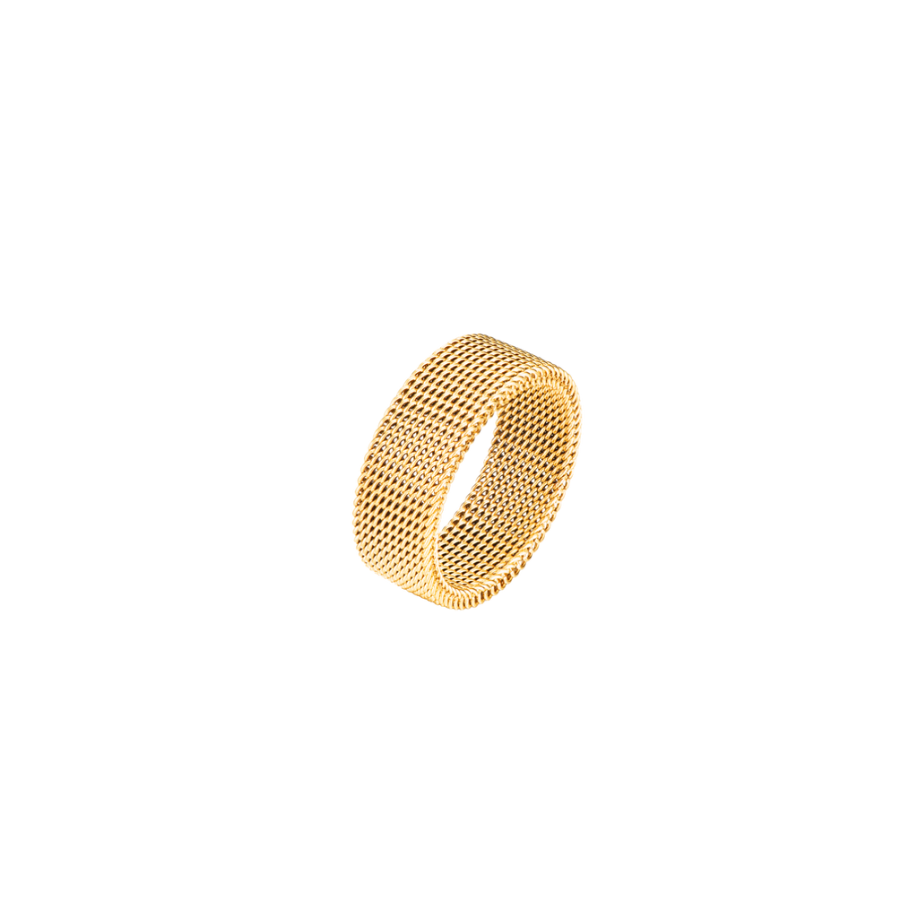 Anillo Tejido Oro