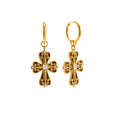 Pendientes Cruz Oro
