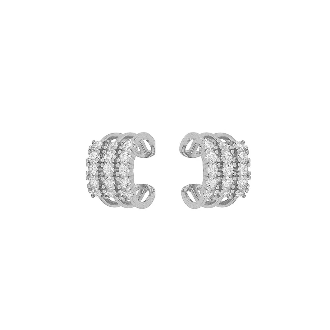 Ear Cuff Aura Plata