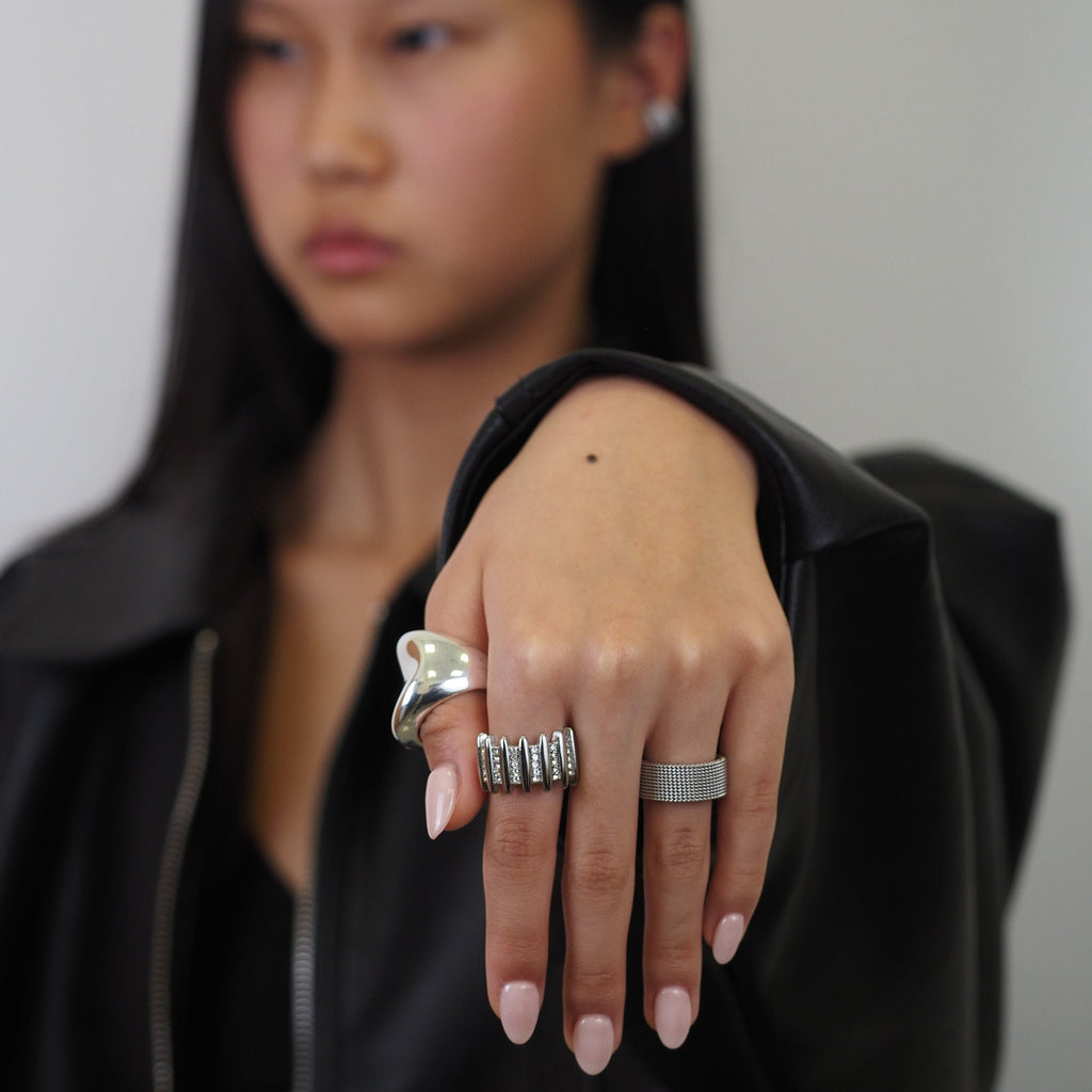 Anillo Vértice Plata